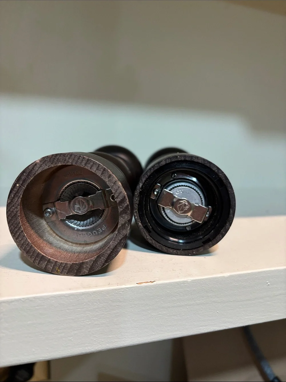 Peugeot Dark Wood Pepper and Salt Mills - Pair